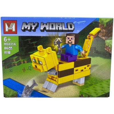 Set constructie replica Minecraft MG831A foto