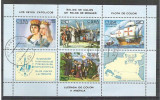 Cuba 1984 Ships, UPU, perf. sheet, used AA.022, Stampilat