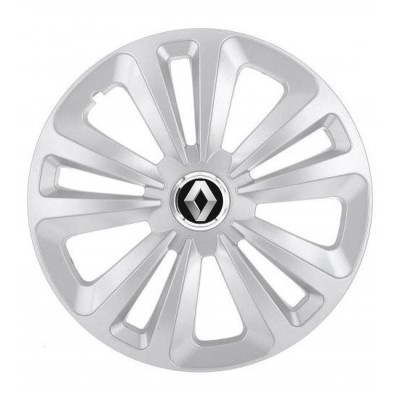 Set 4 Capace Roti, potrivite jantelor de R16, pentru Renault, model terra cromat foto