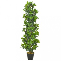 Planta artificiala dafin cu ghiveci, verde, 150 cm foto