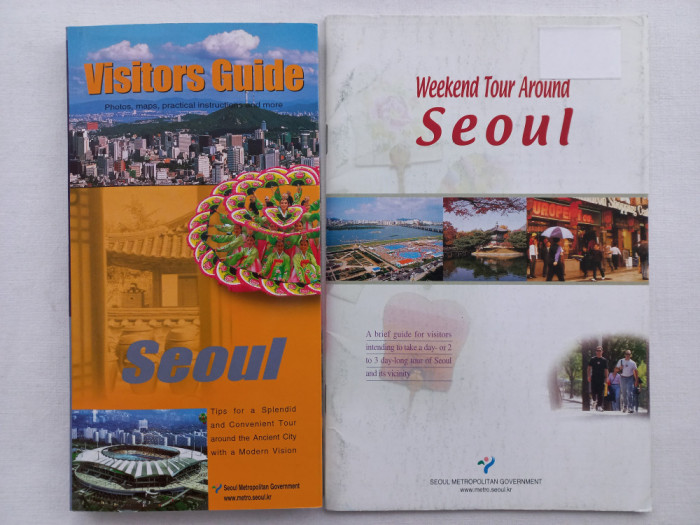 SEOUL - VISITORS GUIDE - PHOTOS, MAPS &amp; MORE 2001 + WEEKEND TOUR AROUND SEOUL