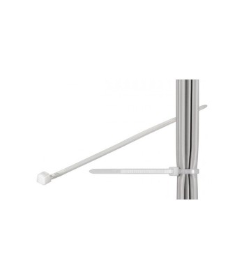 Bride de strangere cabluri 160x4.8mm transparent 100buc fixPoint foto