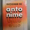 DICTIONAR DE ANTONIME BUCURESTI 1996