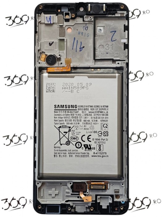Display Samsung SM-A315 A31 GEAM SPART