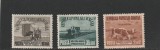 ROMANIA 1953 LP 357 AGRICULTURA SOCIALISTA SERIE MNH NESTAMPILATA