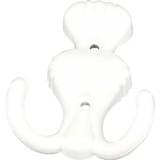 Cumpara ieftin Cuier din plastic, H 85 mm, 3105-09, alb