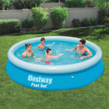 Bestway Piscină gonflabilă Fast Set, 366 x 76 cm, rotundă, 57273