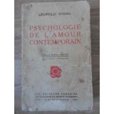 PSYCHOLOGIE DE L&#039;AMOUR CONTEMPORAIN-LEOPOLD STERN-229097