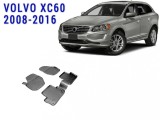 Cumpara ieftin Covorase auto cauciuc dedicate VOLVO XC60 (2008 - 2016) - 5 buc