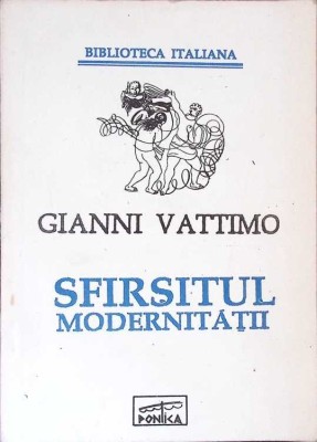 SFARSITUL MODERNITATII-GIANNI VATTIMO-275574 foto
