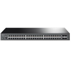 &quot;JetStream&trade; 48-Port Gigabit L2+ Managed Switch with 4 10GE SFP+