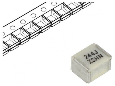 Condensator metalizat PPS 220nF SMD 6V foto