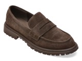Mocasini EPICA maro, 39881, din piele intoarsa