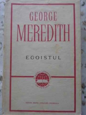 EGOISTUL-GEORGE MEREDITH-182198 foto