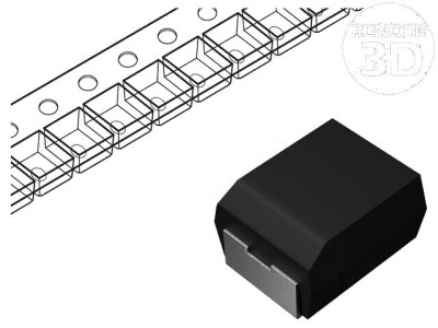 Condensator Tantal-Polimer Low ESR 2,2uF 50VDC B 1311 SMD - Componentă Electronică de &amp;Icirc;naltă Performanță foto
