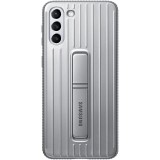 Husa de protectie Samsung pentru Galaxy S21 PLUS, Protective Standing Cover, Light Gray