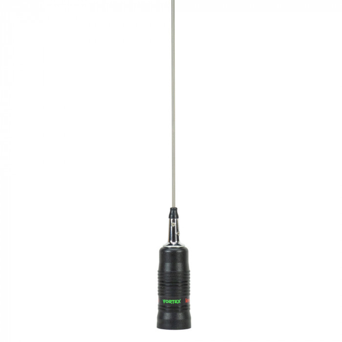 Antena CB LEMM Vortex 2000 PL, 200 cm, 26.5-27.5Mhz, 1500W, fara cablu, fabricata in Italia