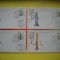 HOPCT PLIC FDC S NR 313 SET 4 FDC -POMPE DE APA 1983 / CISMELE - GERMANIA BERLIN DE VEST-NECIRCULAT