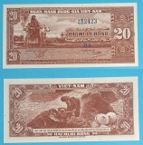Vietnam 20 Dong 1962 &#039;Vietnam Sud&#039; UNC serie: 12A 212423 p#6