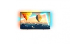 TV LED Smart PHILIPS 65PUS8057, Ultra HD 4K, Silver, Android TV,Ambilight, foto