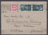 ROMANIA 1948 LP 227 a 75 DE ANI DE LA INFIINTAREA FABRICII DE TIMBRE BUCURESTI TETE-BECHE+ 1948 I.O.V.R./PLIC ROMANIA-GERMANIA 1948