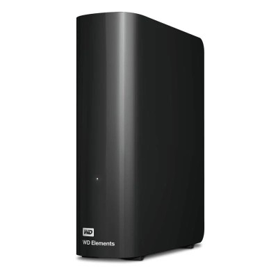 HDD Extern WD Elements, 16TB, Negru, USB 3.0 foto