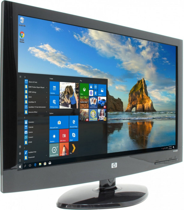 Monitor Second Hand HP X22LED, 21.5 Inch Full HD LED, VGA, DVI NewTechnology Media