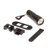 Far fata bicicleta cu 5 led-uri Rival Store, din aluminiu, negru, fara baterii