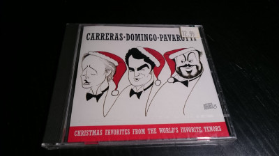 [CDA] Carreras/Domingo/Pavarotti - Christmas Favorites -cd audio SIGILAT foto