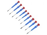 Set Şurubelniţe de Precizie Torx 9 Bucăţi
