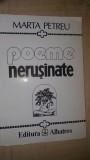 Poeme nerusinate- Marta Petreu