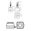 Bec Xenon D1R 35W Philips Vision 85V, Tuning Faruri