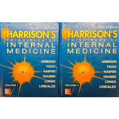 Harrison&#039;s Principles of internal medicine 20th edition 2 volume