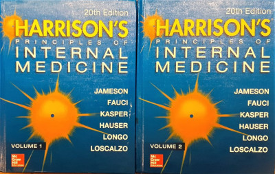 Harrison&amp;#039;s Principles of internal medicine 20th edition 2 volume foto