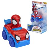 SPIDEY SI PRIETENII LUI UIMITORI MARVEL SUPER ROLLERS SET FIGURINA SPIDEY CU VEHICUL 5.5CM