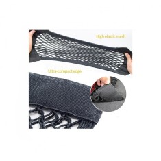 Plasa elastica organizator portbagaj tip buznar cu scai si banda dublu adeziva S 25 30cm