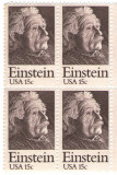 Statele Unite 1979 - Albert Einstein (1879-1955), neuzata de 4