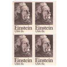 Statele Unite 1979 - Albert Einstein (1879-1955), neuzata de 4