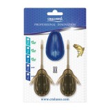 Set Cralusso Double Chance Method, 2 momitoare + matrita (Greutate plumb: 40g)