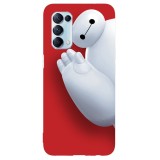 Husa compatibila cu Oppo A54 5G model Big Hero 6, Silicon, TPU, Viceversa, Transparent, Carcasa