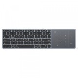 Tastatura Wireless DUX DUCIS LK, BT / Wi-Fi, Neagra