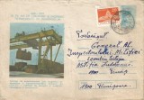 Romania, Terminal de containere, plic circulat, 1979