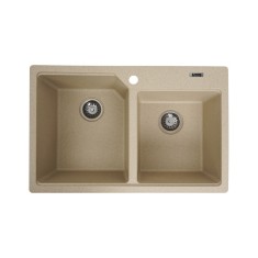 Chiuveta de bucatarie Elefant Premium Harmony , Safari bej 775x495/420 mm Innovative ReliableTools