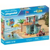 Playmobil my Life - Turnul salvamarului si vehicul de plaja