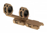 TACTICAL TOP RAIL EXTENDED MOUNT BASE 25.4MM / 30MM - DESERT