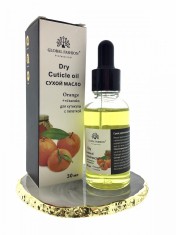 Ulei de cuticule cu pipetă, aromă de portocală, Global Fashion, 30 ml