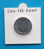 Moneda din aluminiu 500 Lei 2000 - in stare foarte buna