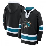 San Jose Sharks hanorac de bărbați cu glugă Mens Laced Hockey - 3XL