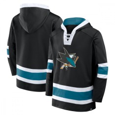 San Jose Sharks hanorac de bărbați cu glugă Mens Laced Hockey - 3XL