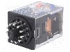 Releu electromagnetic, 24V DC, 10A, 3PDT, serie MKS, OMRON - MKS3PIN-5 DC24